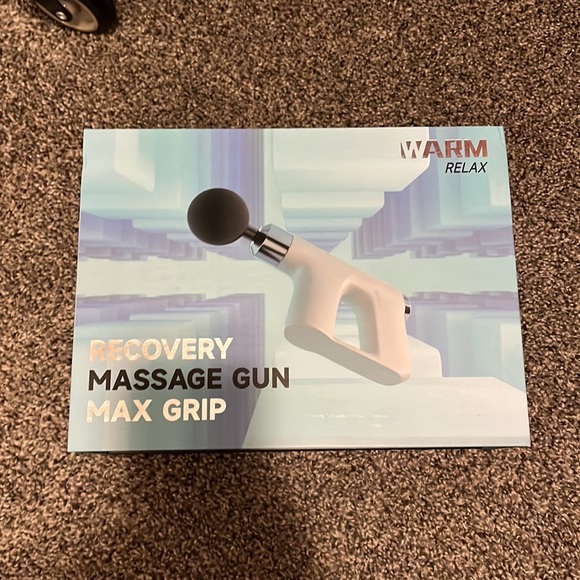 Warm Relax Recovery Massage Gun Max Grip - Picture 3 of 4